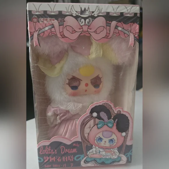 Baby Three Lolita's Dream Mini Plush - Special Liquid/ Glitter/ Crying Eyes - Picture 10 of 12